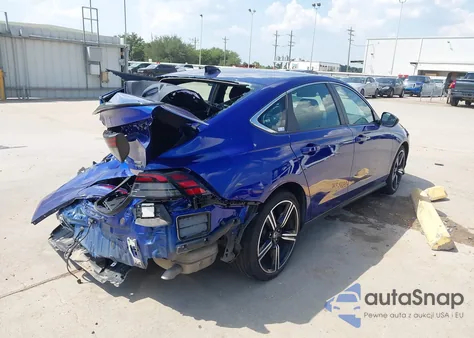 2024 Honda Accord Hybrid Sport из США, поврежденный, VIN 1HGCY2F57RA047457